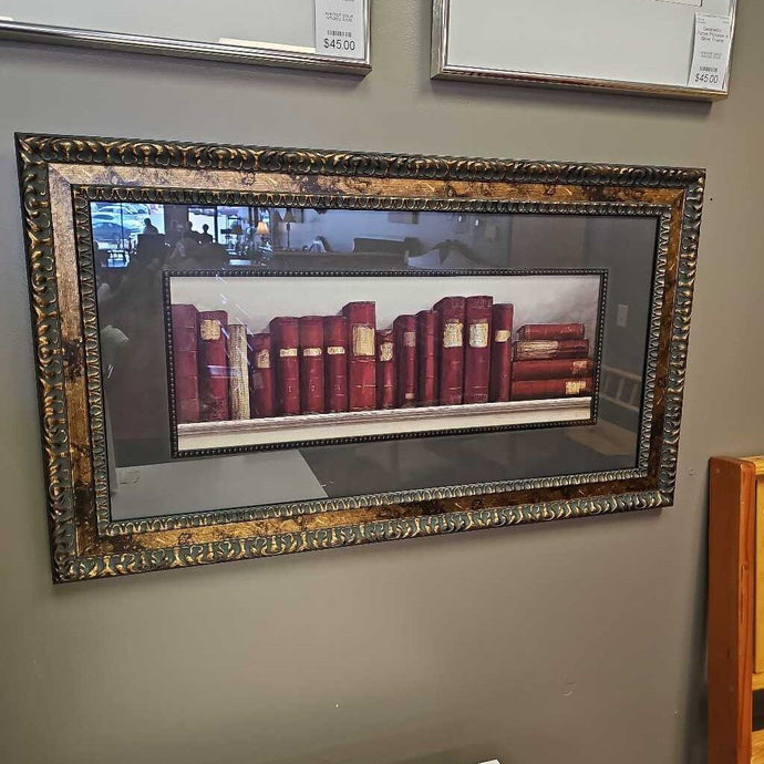 Framed Books Print