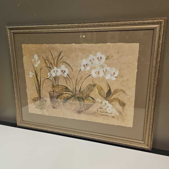 Large Framed Orchid Print