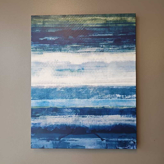 Blue/Green Abstract Art