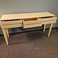 Load image into Gallery viewer, Herriman Wooden Console Table w/3 Drawers