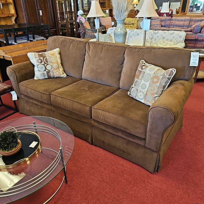Brown Micro Fiber Sofa