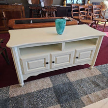Load image into Gallery viewer, White Entertainment Console