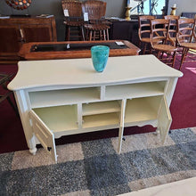 Load image into Gallery viewer, White Entertainment Console