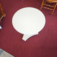 Load image into Gallery viewer, Round White Side Table