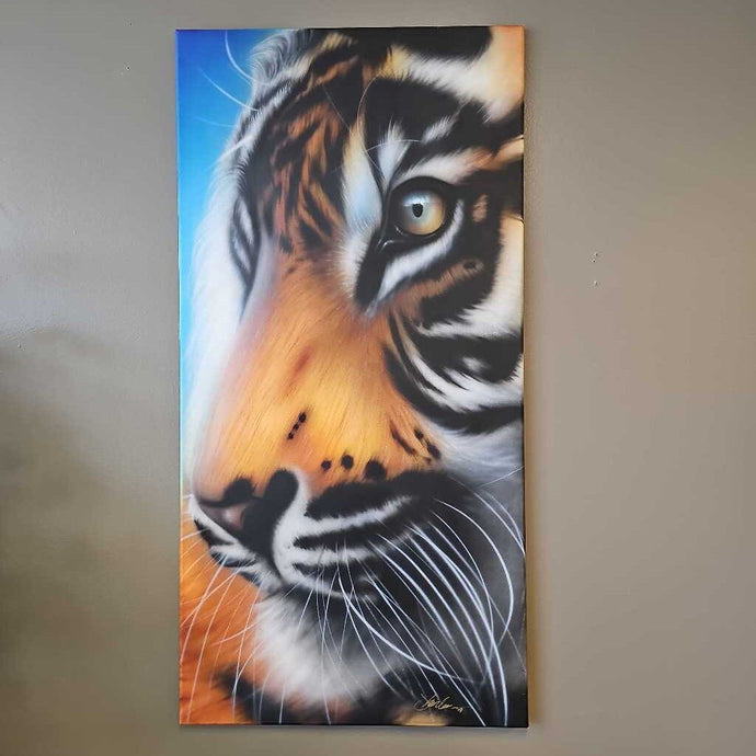 Tiger Painting by Local Artist