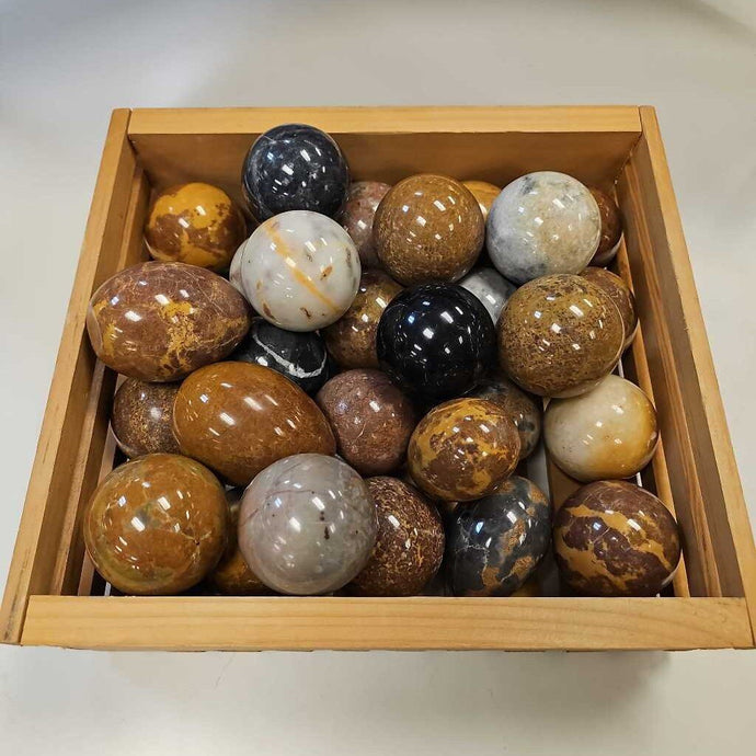 Polished Stone Sphere & Eggs EACH