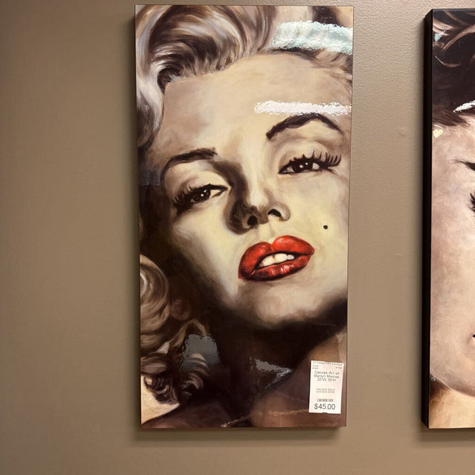 Canvas Art of Marilyn Monroe
