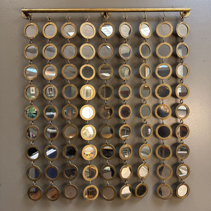 Hanging Circle Mirror Decor