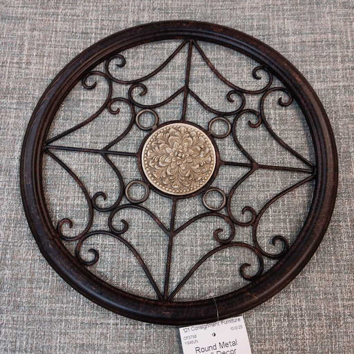 Round Metal Wall Decor