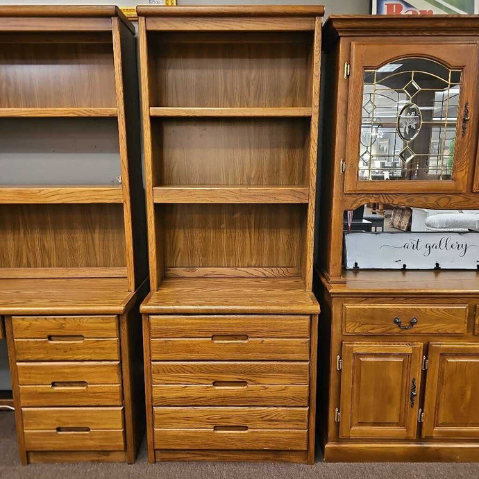 3 Drawer Chest w/ 2 Bookshelves