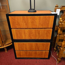 Load image into Gallery viewer, University Loft 4 Drawer Brown/Black Chest