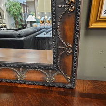 Load image into Gallery viewer, Beveled Mirror in Brown/Gold Frame