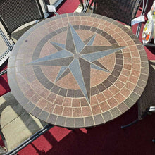 Load image into Gallery viewer, Inlaid Stone Patio Table