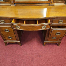 Load image into Gallery viewer, 7 Drawer Wood Vanity w/Mirror