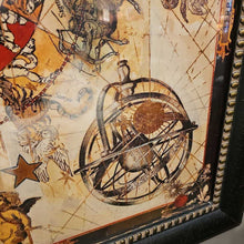 Load image into Gallery viewer, Framed Zodiac Map