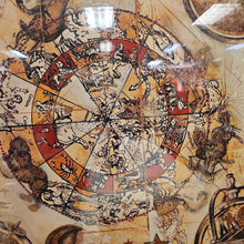 Load image into Gallery viewer, Framed Zodiac Map