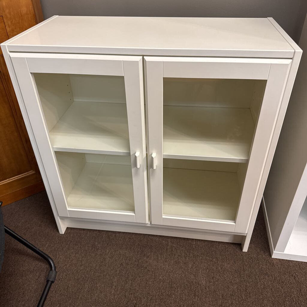 White 2 Door Cabinet