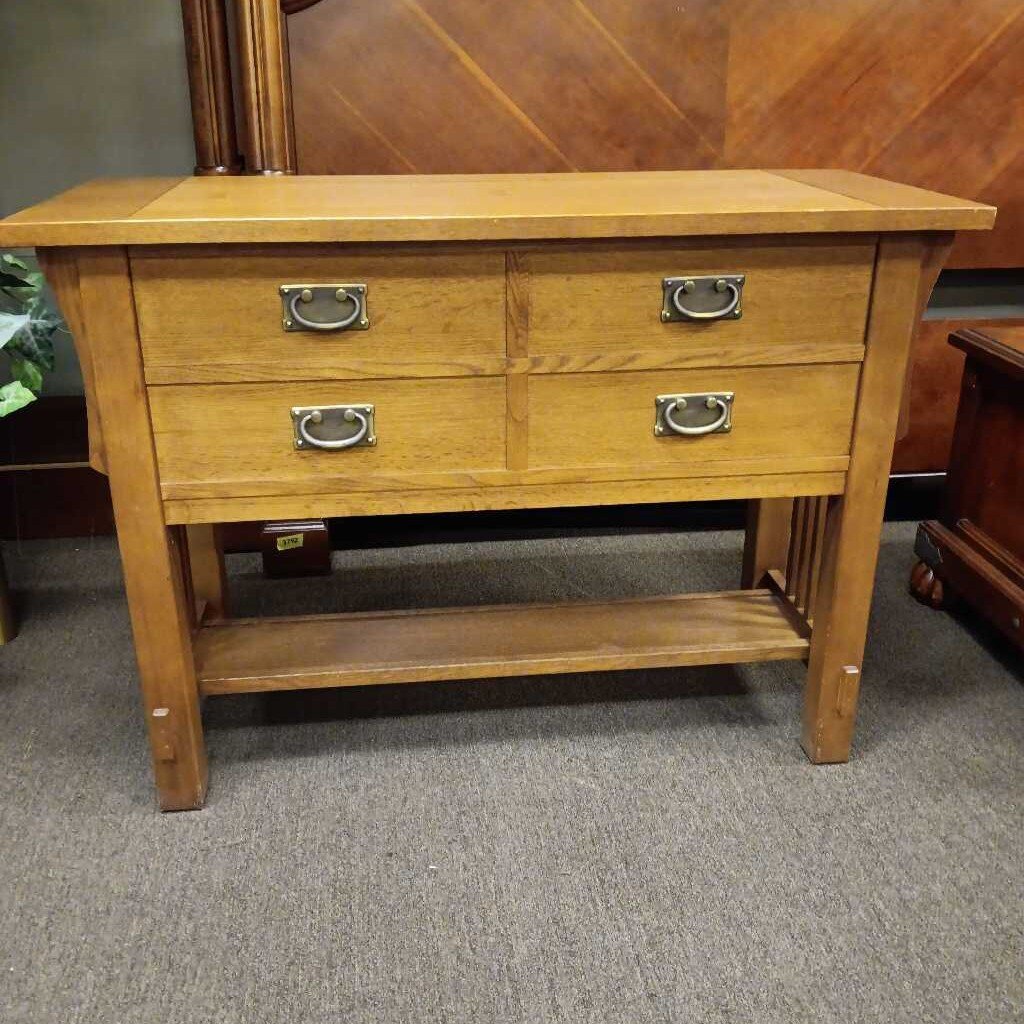 Mission Style Lift Top File Cabinet