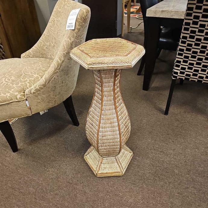 Rattan Pedestal