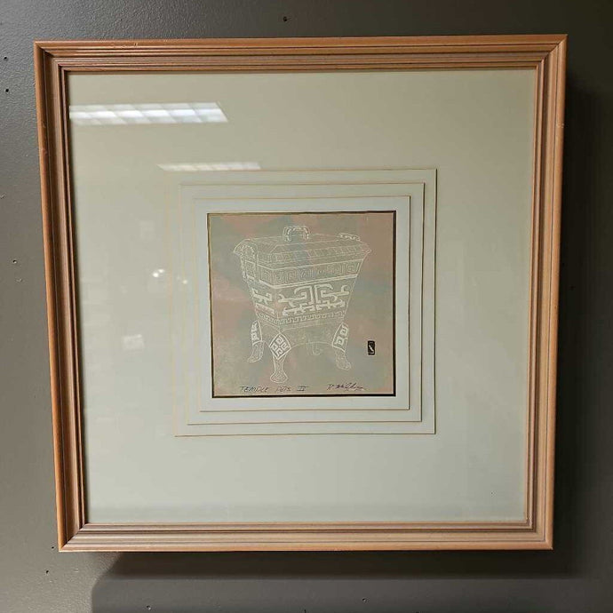 Pink Framed Temple Pots IV