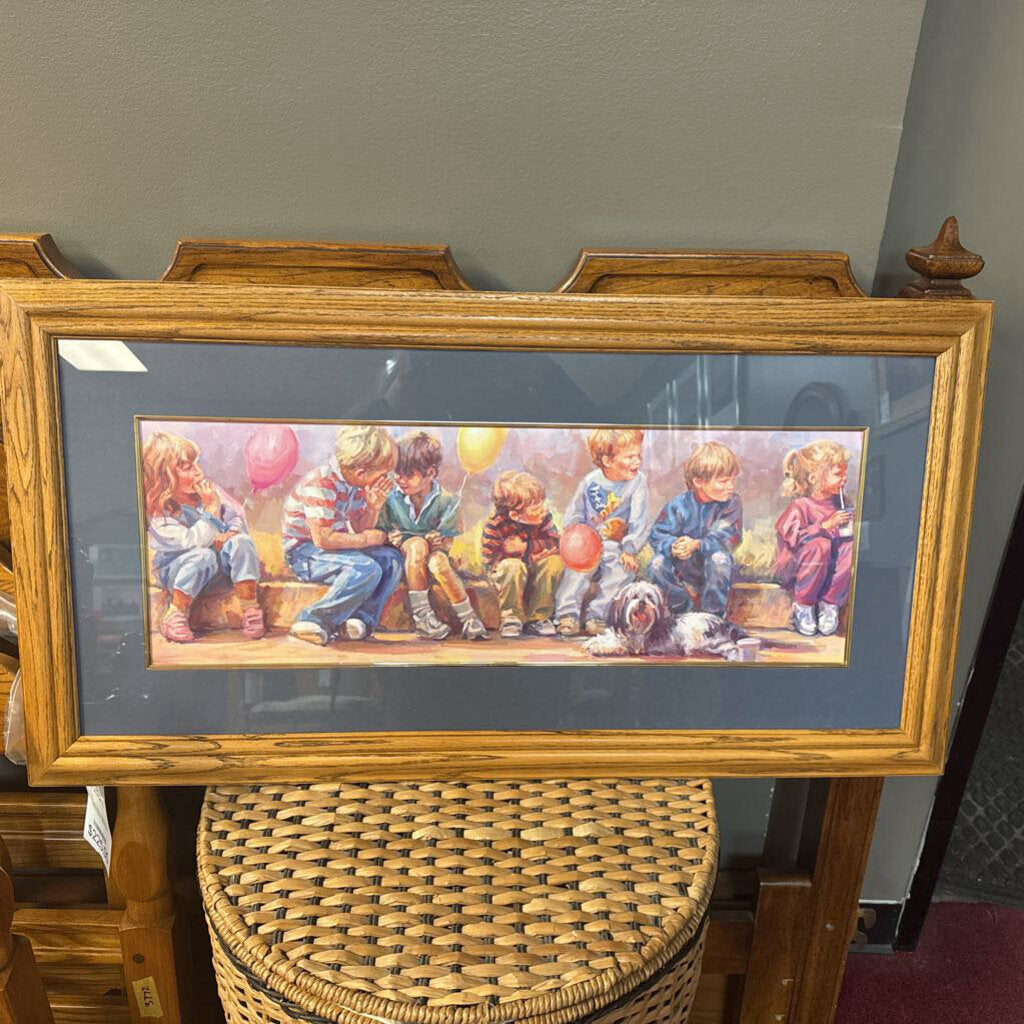 Framed Print For 7 Children
