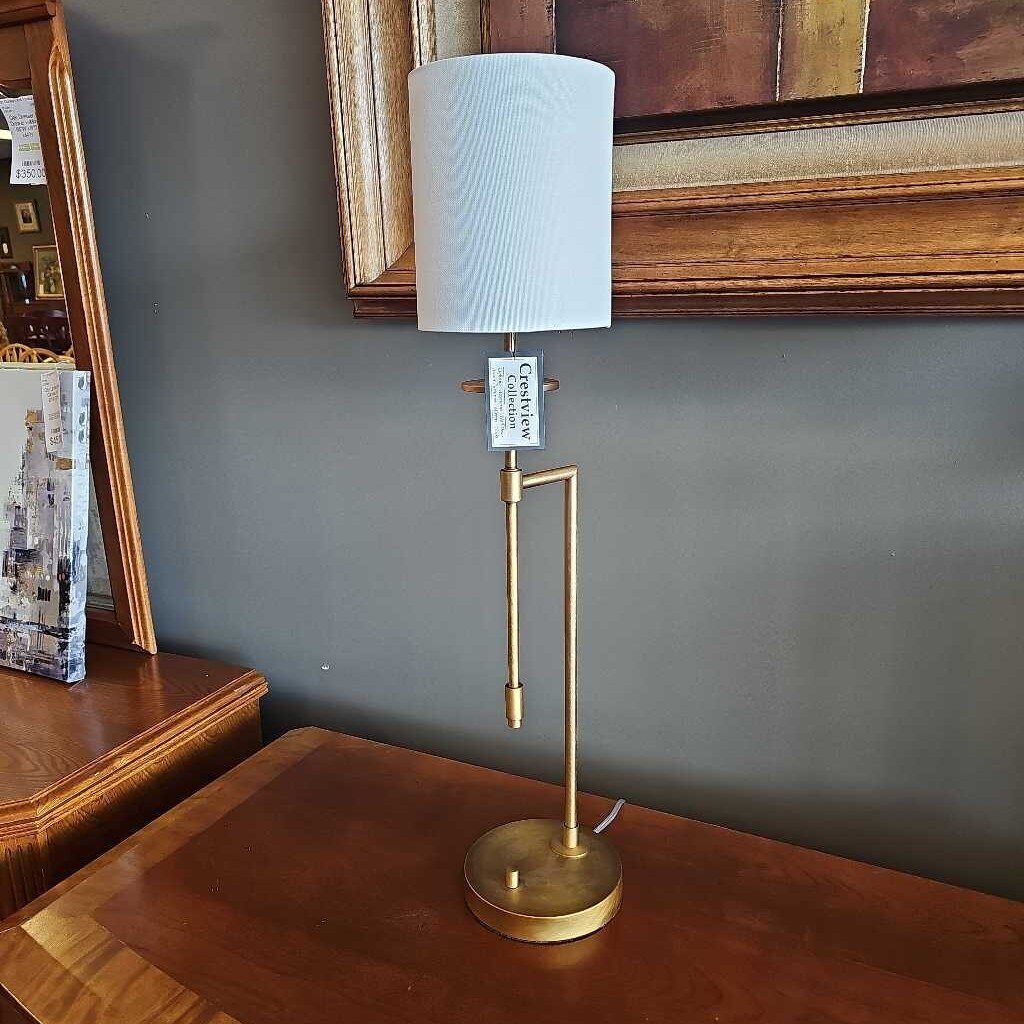 Crestview Collection Olympia Table Lamp in Gold