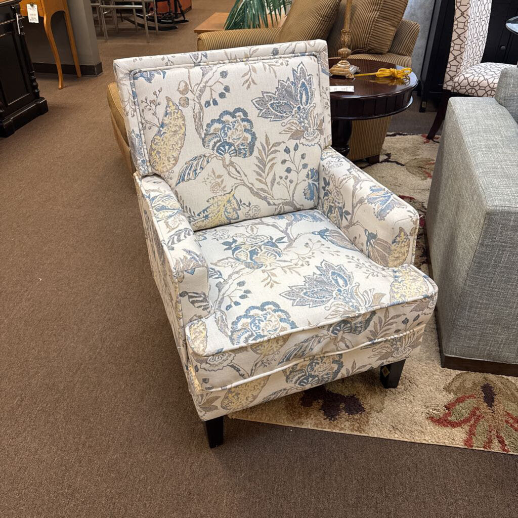 Floral Accent Chair