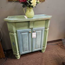 Load image into Gallery viewer, Blue &amp; Green Entry Cabinet