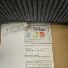 Load image into Gallery viewer, Rowe Blue Corduroy Accent Chair