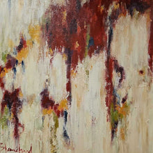 Load image into Gallery viewer, Abstract Painting in Red &amp; White