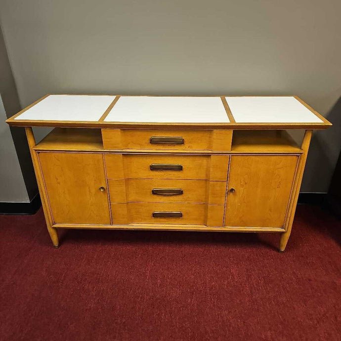 MCM Landstrom Credenza w/White Tile Top Accents