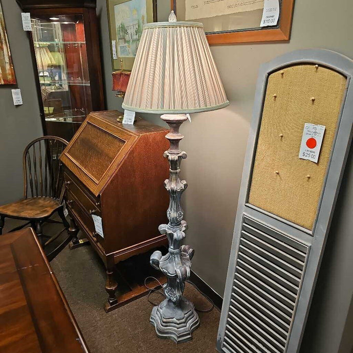 Grey Floor Lamp