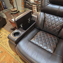 Load image into Gallery viewer, Power Reclining Sofa in Chocolate