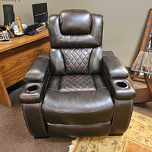 Load image into Gallery viewer, Power Recliner in Chocolate