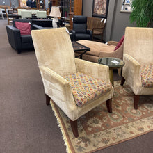 Load image into Gallery viewer, Tan Upholstered Chair