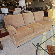 Load image into Gallery viewer, Thomasville Gold Sofa w/Pillow