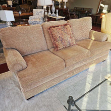 Load image into Gallery viewer, Thomasville Gold Sofa w/Pillow
