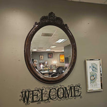 Load image into Gallery viewer, Large Oval Beveled Mirror