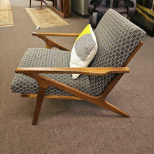 Load image into Gallery viewer, Crate &amp; Barrell "Cavett" Chair w/Pillow