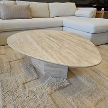Load image into Gallery viewer, Craie Modern Travertine Coffee Table