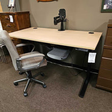 Load image into Gallery viewer, Up Lift Elec. Standing desk W/ Mounted monitor arm