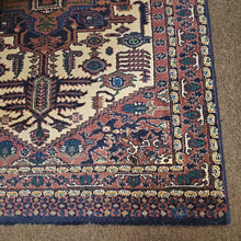 Load image into Gallery viewer, Egyptian Made "Tutt Collection" in Blue/Mauve Rug