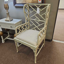 Load image into Gallery viewer, Martinique Bamboo Fauteuil Cushioned Arm Chair