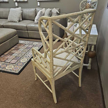 Load image into Gallery viewer, Martinique Bamboo Fauteuil Cushioned Arm Chair