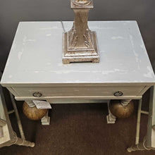Load image into Gallery viewer, Vintage Inspired Nightstand w/ Ball Accents