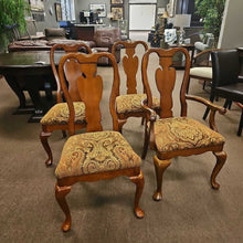 Load image into Gallery viewer, Set of 4 Queen Anne Dining Chairs