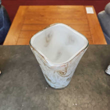 Load image into Gallery viewer, Case Glass Vase Tan Swirl