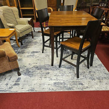 Load image into Gallery viewer, Blue Grey Area Rug