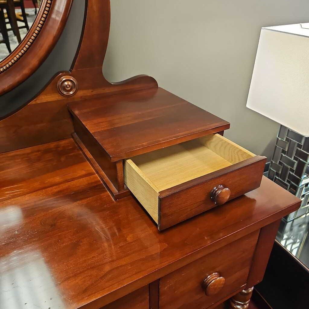 cherry wood dresser Carrington 6-Drawer Solid Low in Cherry Color Our friendly Amish furniture design consultants are here to help by phone Enso 5-Drawer Upright Dresser -