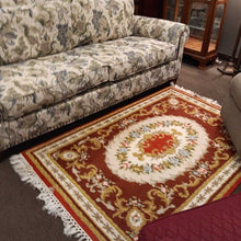 Load image into Gallery viewer, Floral Tapestry Sofa